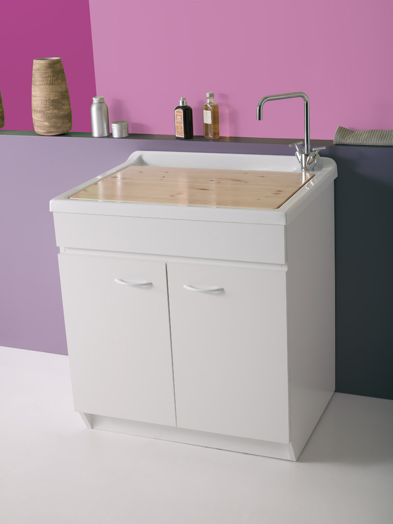 Mobile lavanderia con lavapanni Lady 60x50 — Bagnochic