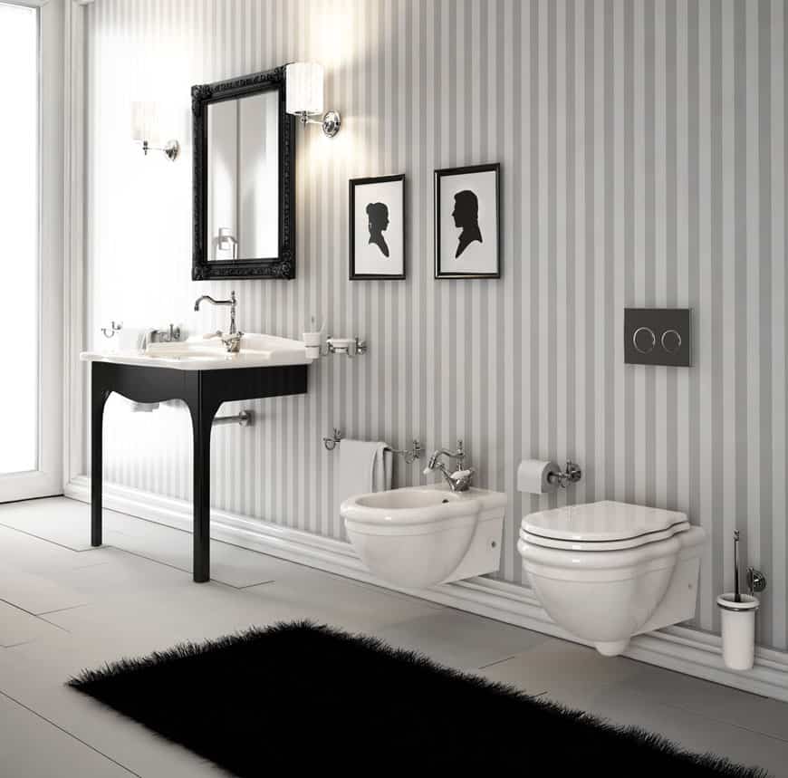 Sanitario Bagno WC Quadrato Sospeso 400x360x515mm Completo con Sedile Copri  WC Soft Close, Telaio con Cassetta
